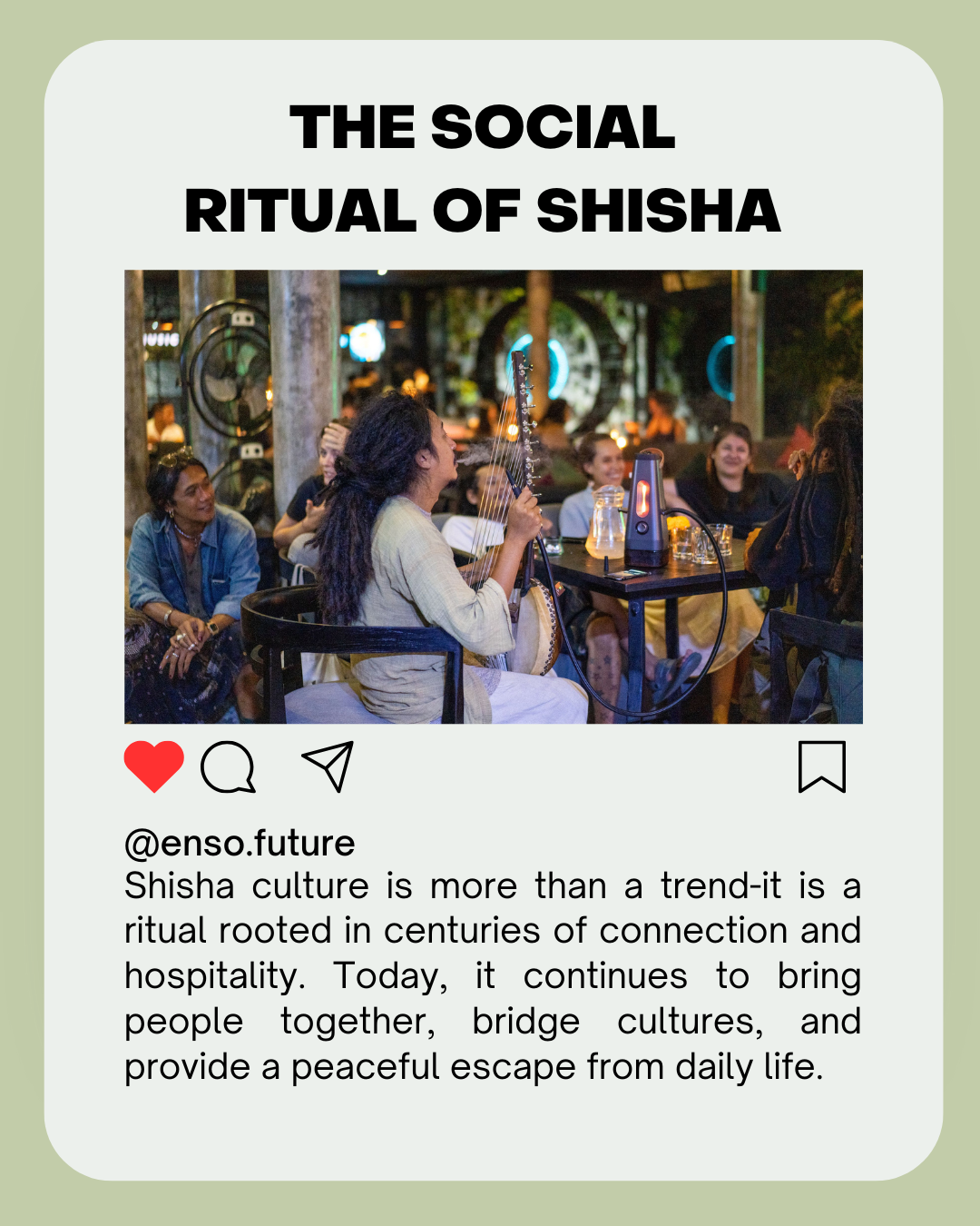 The Social Ritual of Shisha