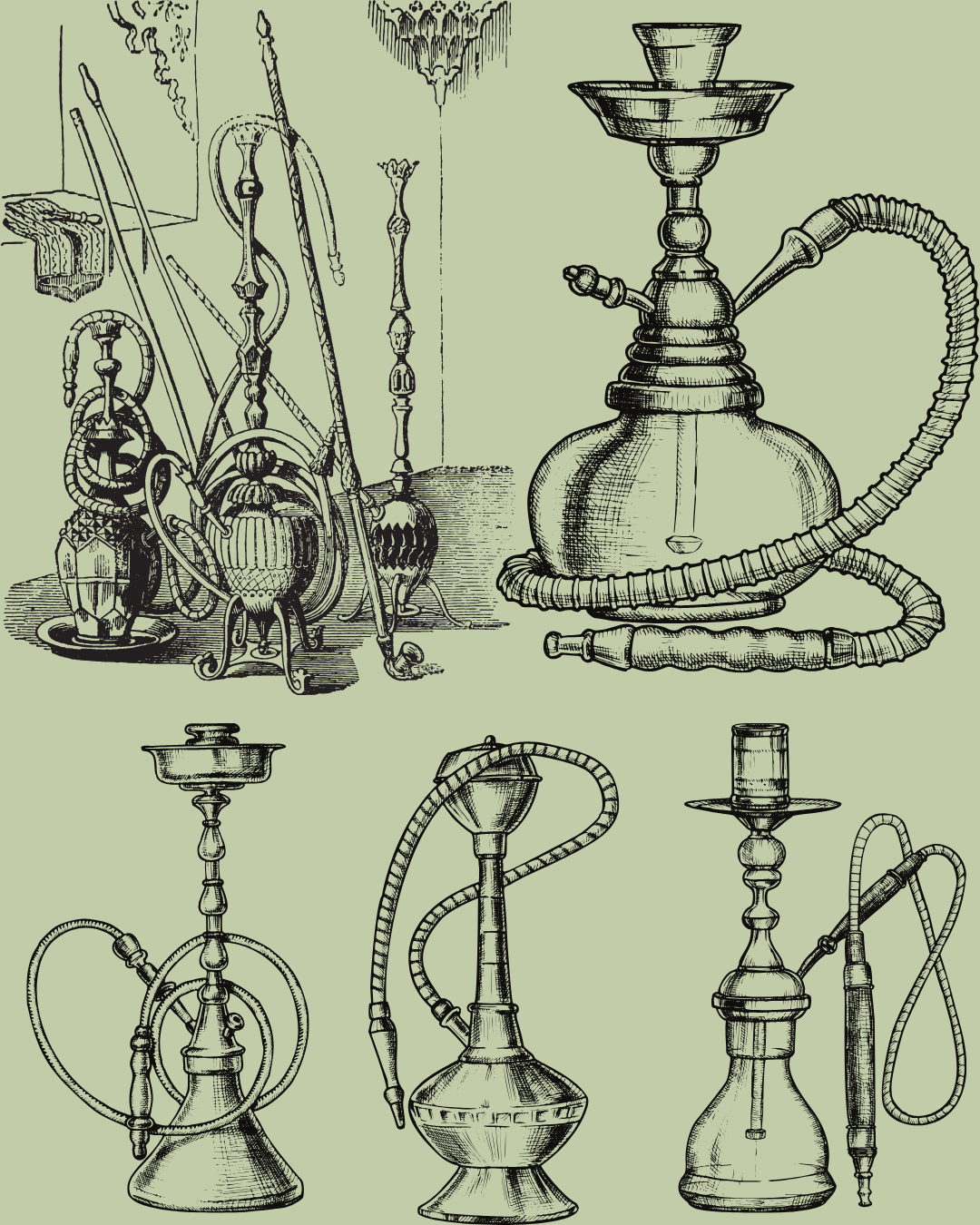 Hookah Through The Ages Ensoshisha hookah-through-the-ages-ensoshisha